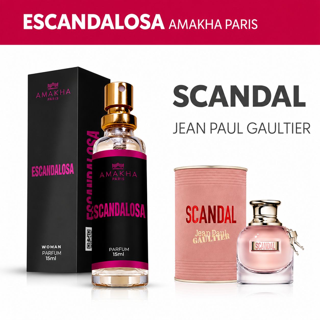 Perfume Escandalosa Amakha Paris — Insp. Scandal