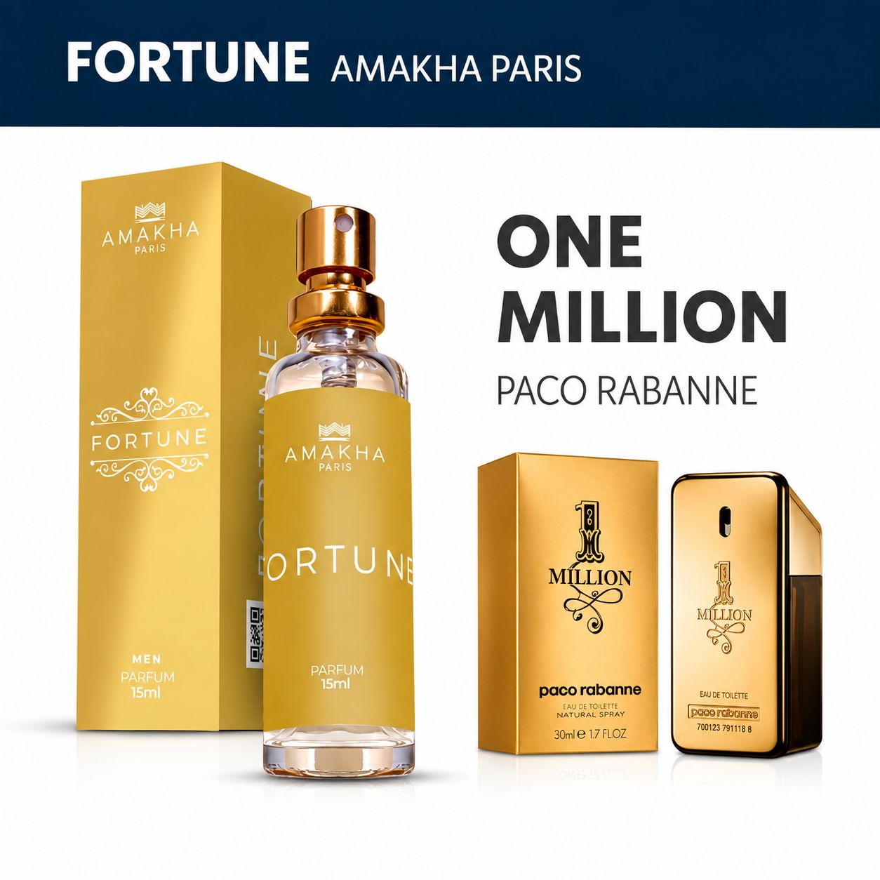 Perfume Fortune Amakha Paris — Insp. One Million