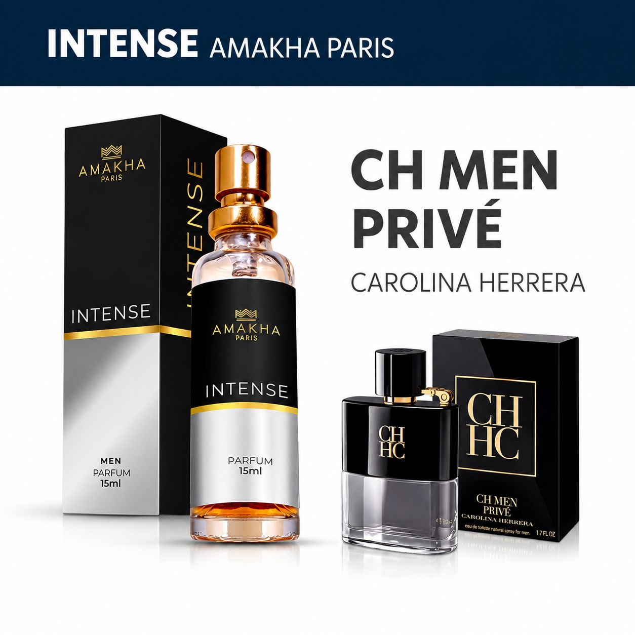 Perfume Intense Amakha Paris — Insp. CH Men Privé